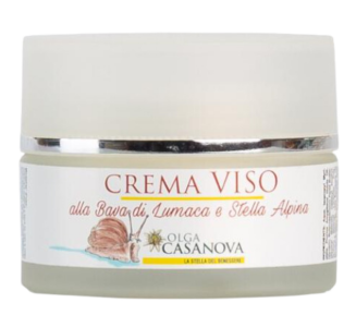 Crema viso Bava di lumaca e Stella alpina 50 ml