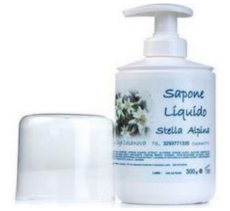 Sapone liquido alla Stella alpina 300 ml